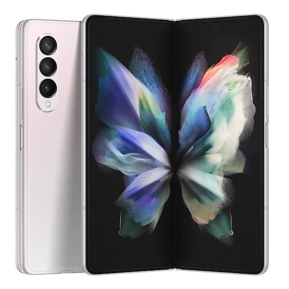 buy Cell Phone Samsung Galaxy Z Fold3 5G SM-F926U 256GB - Phantom Silver - click for details